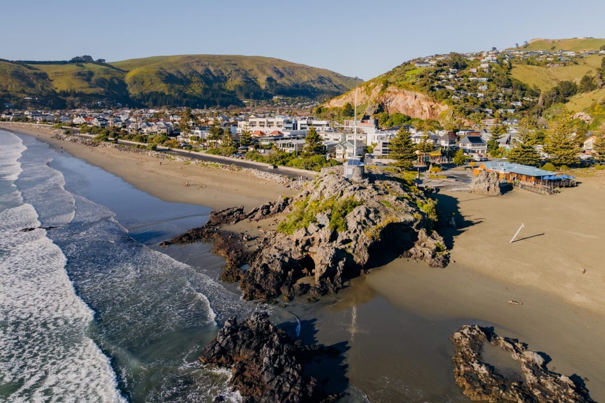 Ocean views from Sumner Beach accommodation at Sumner Bay Motel