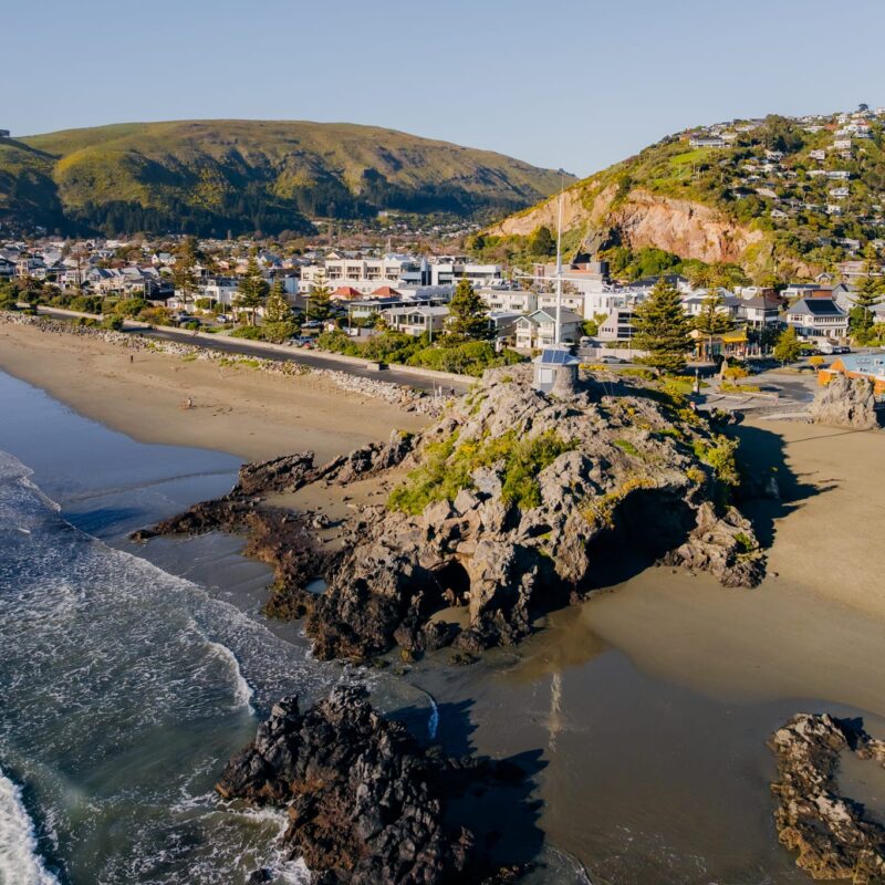 Ocean views from Sumner Beach accommodation at Sumner Bay Motel
